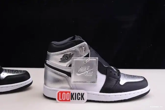 Rep Kickmax JORDAN TOE OG AIR HIGH CD0461-001 SILVER 1 WMNS 0508